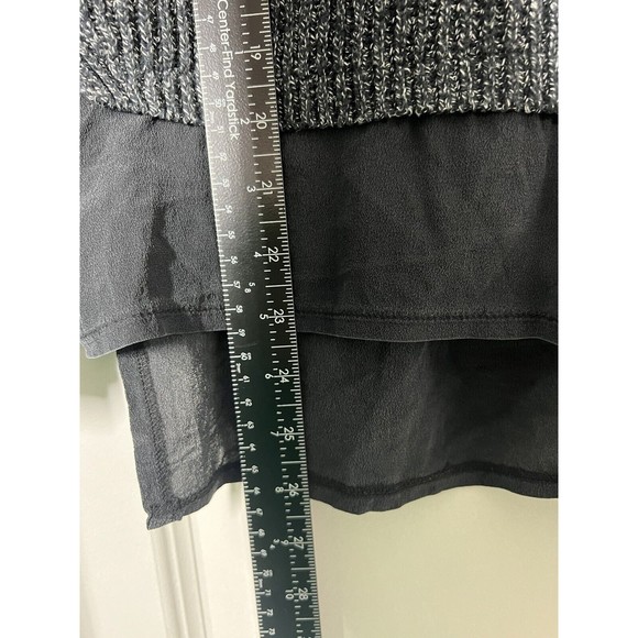 Madewell Sweater Womens Small  Crew Neck Gray Pullover Knit alliance - Picture 4 of 7